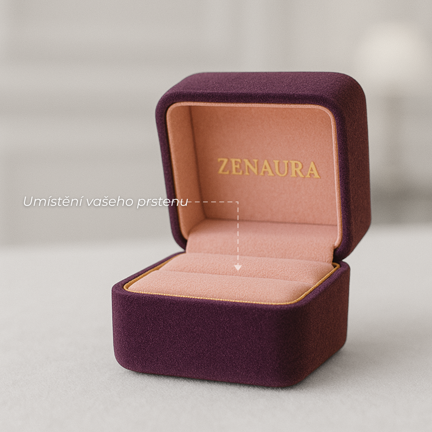 ZenCrystal – Prsten s rubínem a granátem