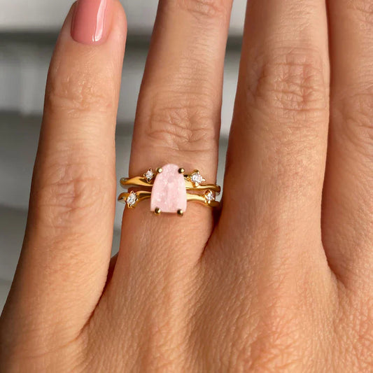 ZenCrystal – Prsten s růženínem