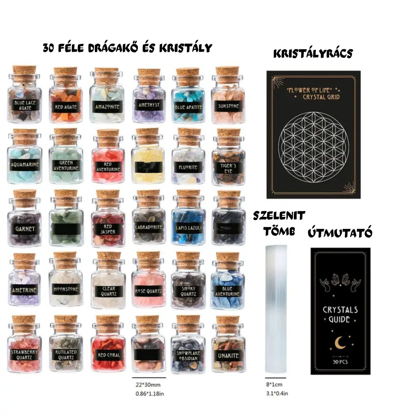 ZenCrystal – Sada minerálů pro vzdělávání a léčení