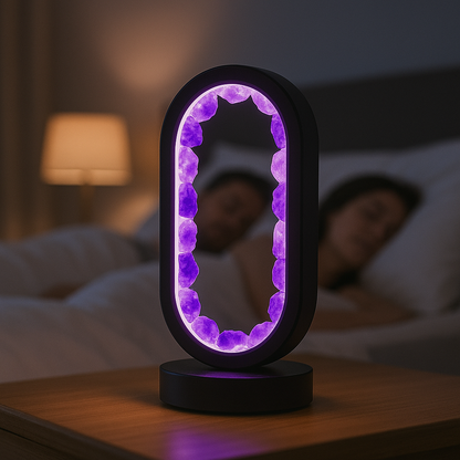 ZenCrystal- NoStress Ručně Vyrobená Křišťálová Lampa