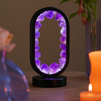 ZenCrystal- NoStress Ručně Vyrobená Křišťálová Lampa