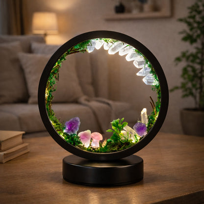 ZenCrystal – Kouzelná minerální lesní lampa