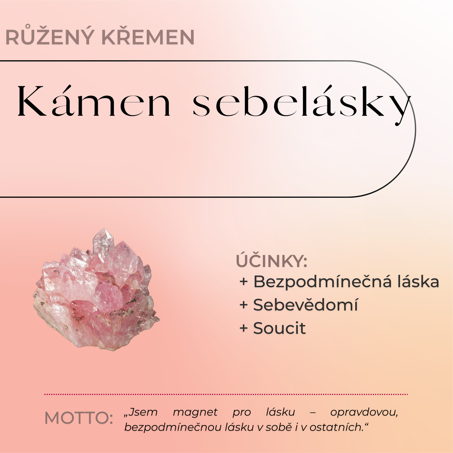 ZenCrystal – Prsten s růženínem