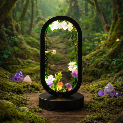 ZenCrystal – Kouzelná minerální lesní lampa