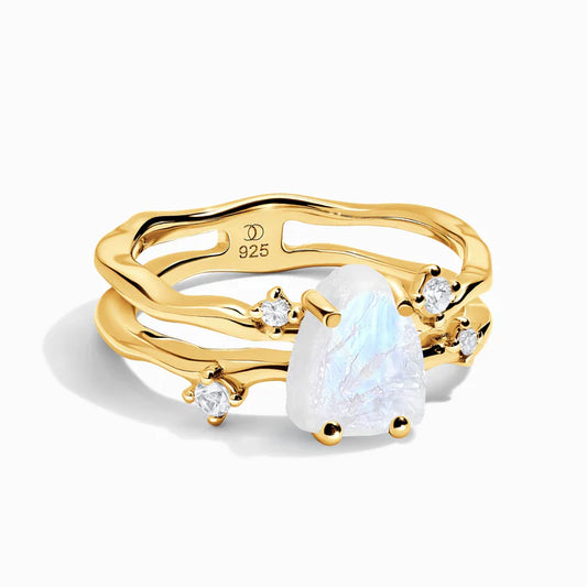 ZenCrystal – Prsten s měsíčním kamenem