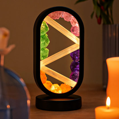 ZenCrystal- NoStress Ručně Vyrobená Křišťálová Lampa