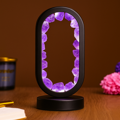 ZenCrystal- NoStress Ručně Vyrobená Křišťálová Lampa